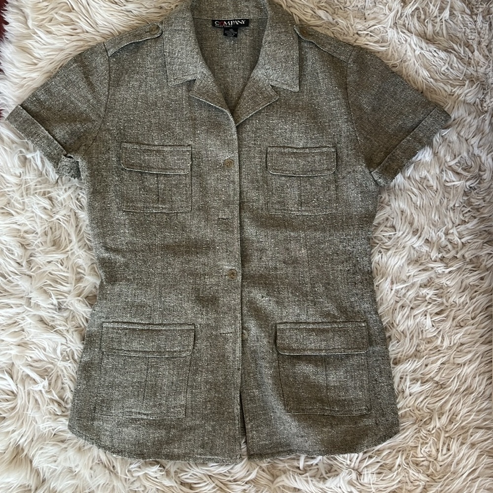 Linen-blend Company by Ellen Tracy jacket